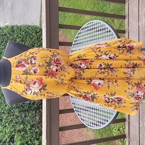 Francesca's floral dress